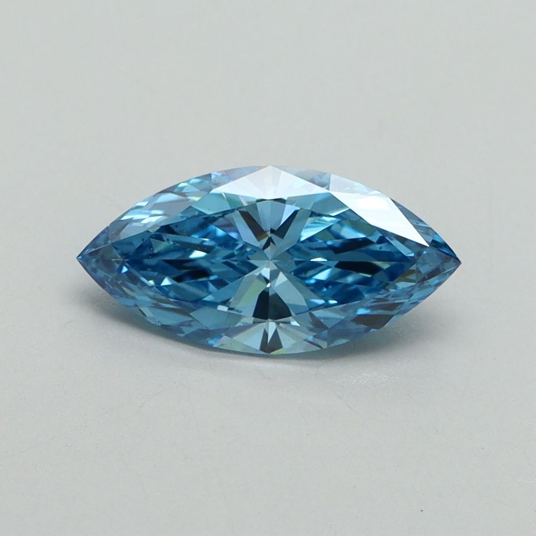 Loose Diamond - MARQUISE 1.0ct Fancy Vivid Blue VS1