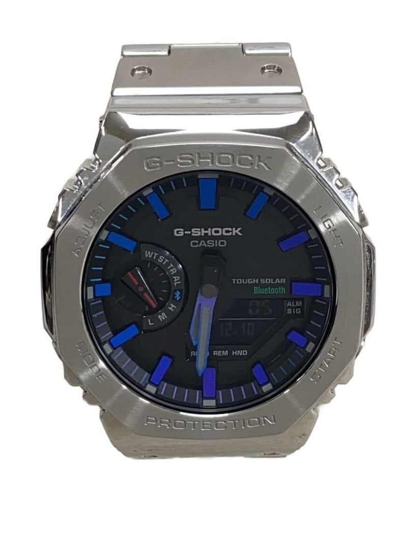 Casio G Shock GM-B2100PC-1AJF Solar Men's Wristwatch: Casio G Shock GM-B2100PC-1AJF Solar Men's Wristwatch This Casio G-SHOCK GM-B2100PC-1AJF men's wristwatch features a robust stainless steel construction in black. Designed for durability and style, it 
