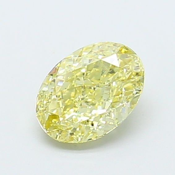 Loose Diamond - OVAL 1.09ct Fancy Light Yellow VS1: Loose Diamond - OVAL 1.09ct Fancy Light Yellow VS1 Source: This is a real non-mined Diamond that has been grown in a lab Shape: OVAL Carats: 1.09 Color: Fancy Light Yellow Certification: IGI Video: