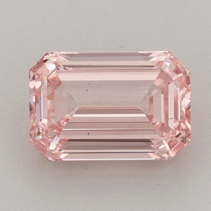 Loose Diamond - EMERALD 1.57ct Fancy Intense Pink VS1