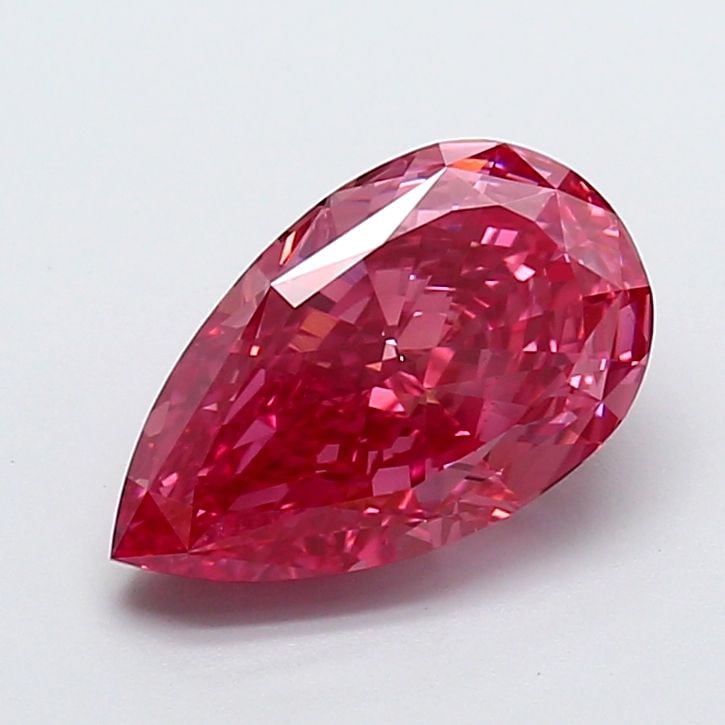 Loose Diamond - PEAR 3.0ct Fancy Vivid Pink VS2: Loose Diamond - PEAR 3.0ct Fancy Vivid Pink VS2 Source: This is a real non-mined Diamond that has been grown in a lab Shape: PEAR Carats: 3.0 Color: Fancy Vivid Pink Certification: NONE Video: