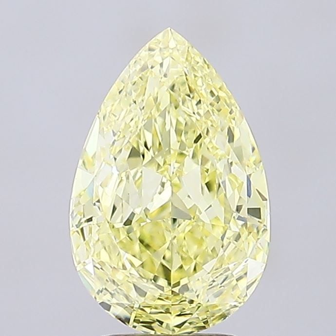 Loose Diamond - PEAR 3.07ct Fancy Intense Yellow VS1