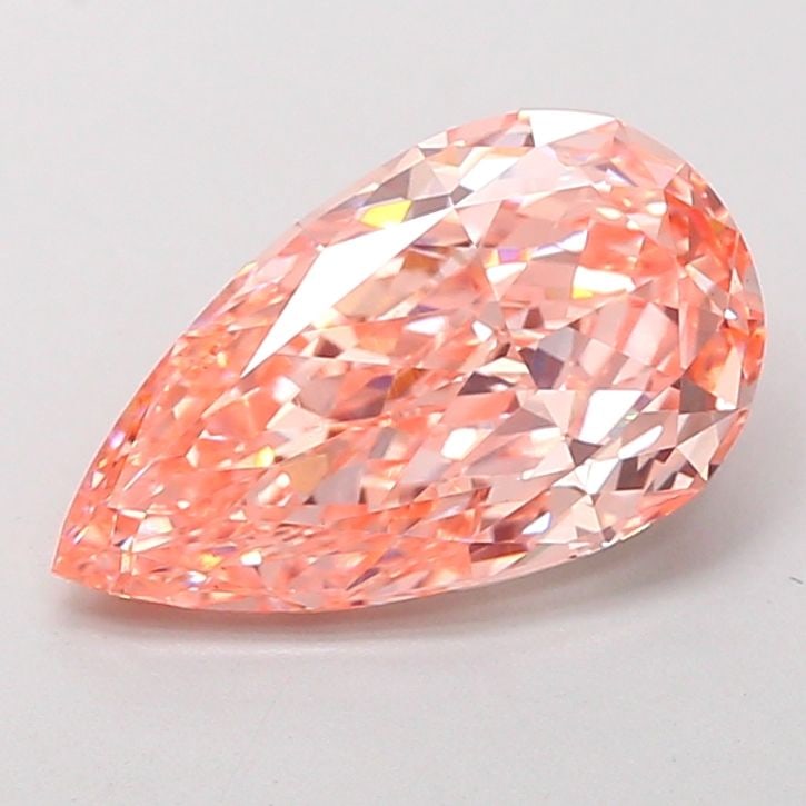 Loose Diamond - PEAR 3.63ct Fancy Intense Pink VS1: Loose Diamond - PEAR 3.63ct Fancy Intense Pink VS1 Source: This is a real non-mined Diamond that has been grown in a lab Shape: PEAR Carats: 3.63 Color: Fancy Intense Pink Certification: IGI Video: