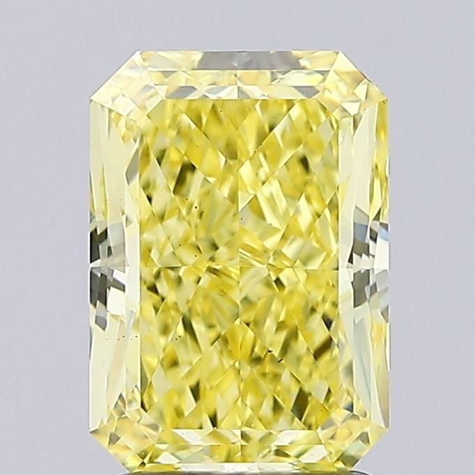 Loose Diamond - RADIANT 2.09ct Fancy Intense Yellow VS1