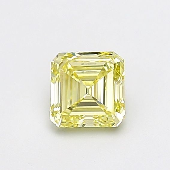 Loose Diamond - ASSCHER 0.81ct Fancy Yellow VVS2