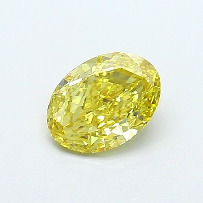 Loose Diamond - OVAL 1.01ct Fancy Intense Yellow VS1: Loose Diamond - OVAL 1.01ct Fancy Intense Yellow VS1 Source: This is a real non-mined Diamond that has been grown in a lab Shape: OVAL Carats: 1.01 Color: Fancy Intense Yellow Certification: IGI
