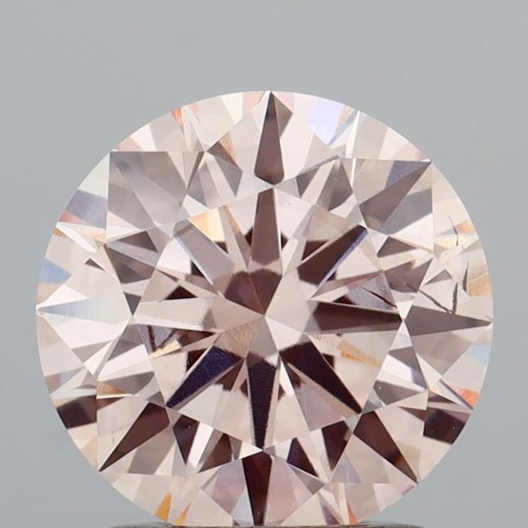 Ideal Loose Diamond - ROUND 1.52ct Fancy Pink SI1: Ideal Loose Diamond - ROUND 1.52ct Fancy Pink SI1 Source: This is a real non-mined Diamond that has been grown in a lab Shape: ROUND Carats: 1.52 Color: Fancy Pink Certification: IGI Video: Video