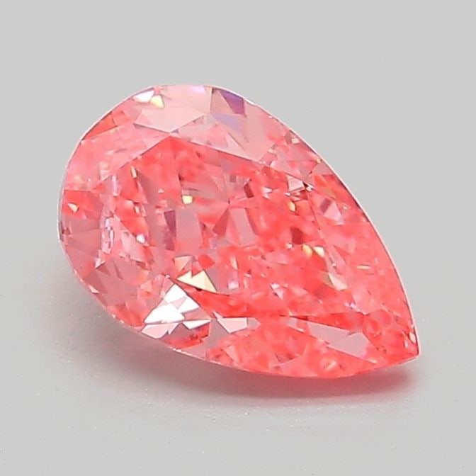 Loose Diamond - PEAR 1.01ct Fancy Vivid Pink VVS2: Loose Diamond - PEAR 1.01ct Fancy Vivid Pink VVS2 Source: This is a real non-mined Diamond that has been grown in a lab Shape: PEAR Carats: 1.01 Color: Fancy Vivid Pink Certification: IGI Video:
