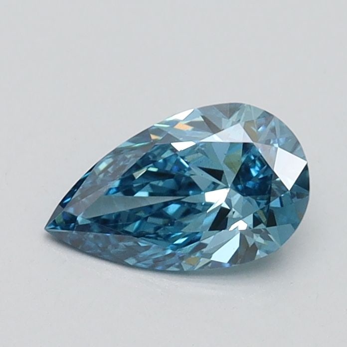 Loose Diamond - PEAR 0.5ct Fancy Vivid Blue VS2
