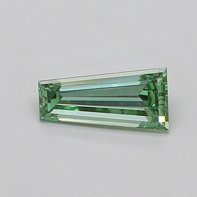 Loose Diamond - EMERALD 0.28ct Fancy Vivid Blue VS1