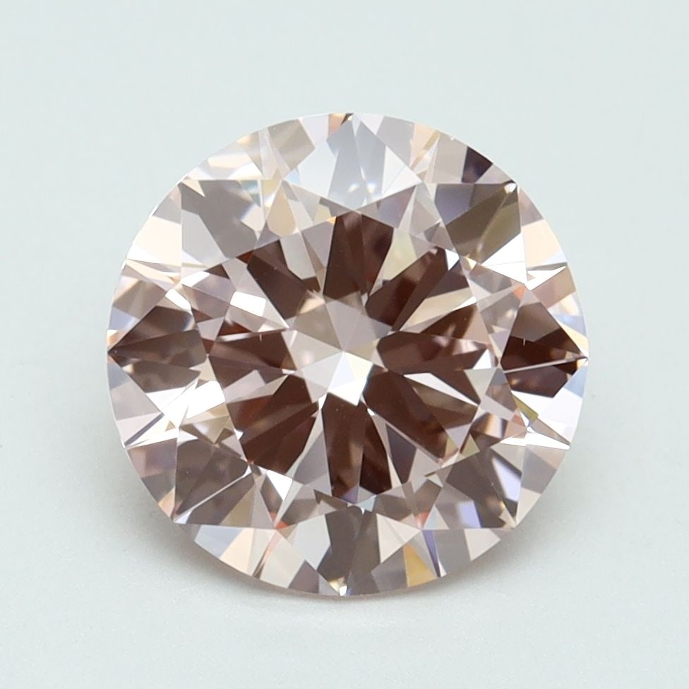 Loose Diamond - ROUND 2.75ct Fancy Intense Pink VS1