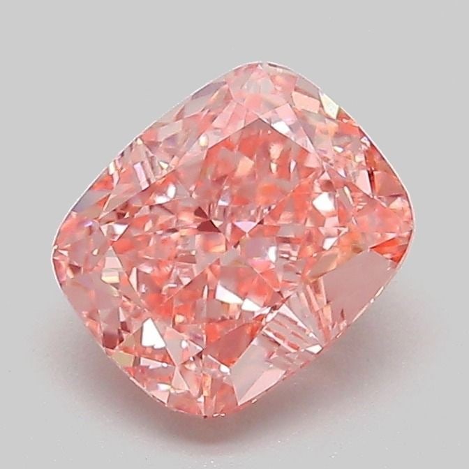 Loose Diamond - CUSHION MODIFIED 1.42ct Fancy Vivid Pink VVS2: Loose Diamond - CUSHION MODIFIED 1.42ct Fancy Vivid Pink VVS2 Source: This is a real non-mined Diamond that has been grown in a lab Shape: CUSHION MODIFIED Carats: 1.42 Color: Fancy Vivid Pink Certifi