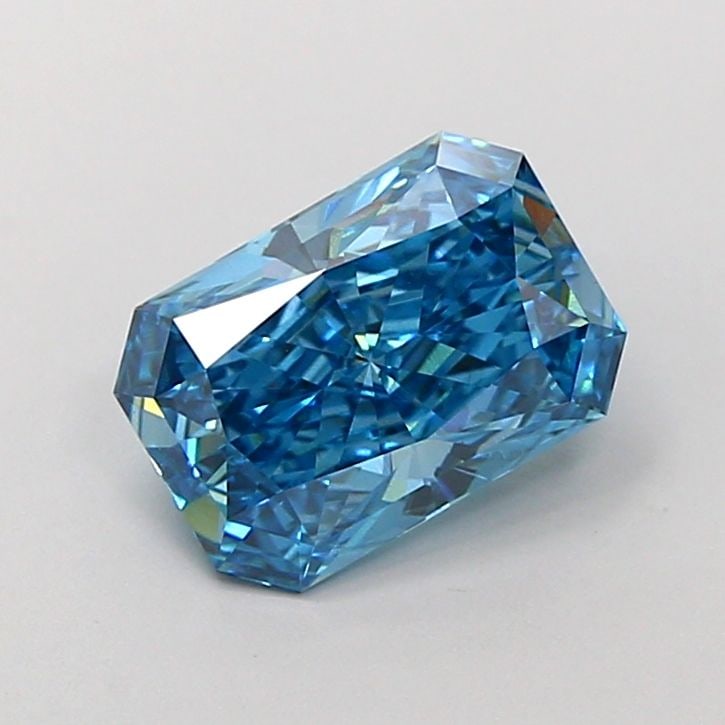 Loose Diamond - RADIANT 2.11ct Fancy Vivid Blue VS1