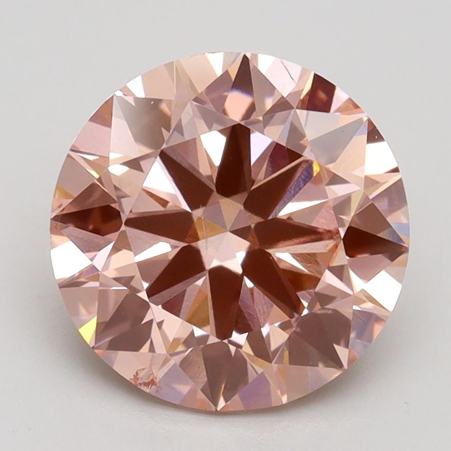 Loose Diamond - ROUND 3.0ct Fancy Intense Pink SI1: Loose Diamond - ROUND 3.0ct Fancy Intense Pink SI1 Source: This is a real non-mined Diamond that has been grown in a lab Shape: ROUND Carats: 3.0 Color: Fancy Intense Pink Certification: IGI Video: