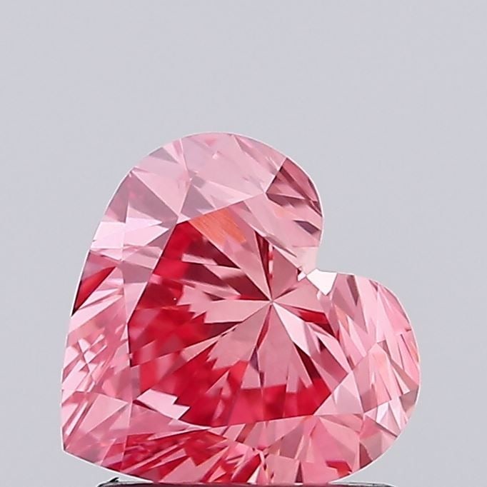 Loose Diamond - HEART 1.2ct Fancy Vivid Pink VS1