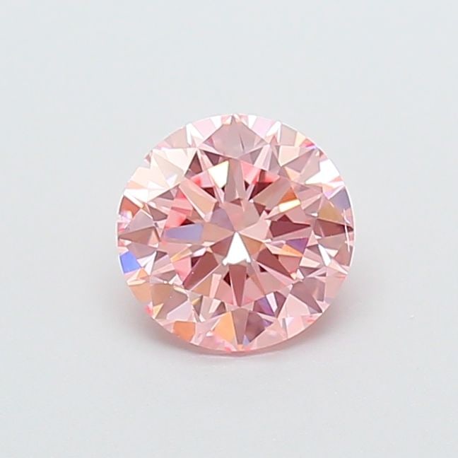 Loose Diamond - ROUND 0.97ct Fancy Intense Pink VS2