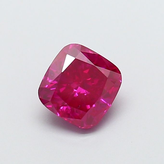 Loose Diamond - CUSHION MODIFIED 1.01ct Fancy Vivid Pink VS2
