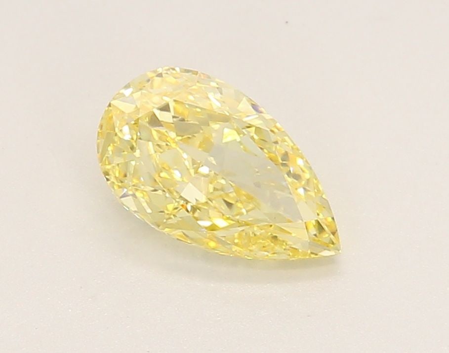 Loose Diamond - PEAR 1.06ct Fancy Vivid Yellow VS1