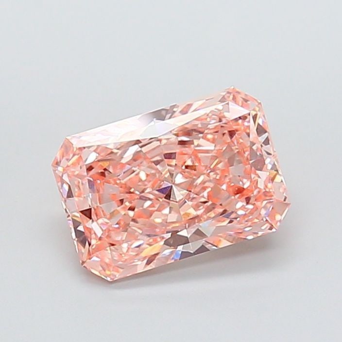 Loose Diamond - RADIANT 5.09ct Fancy Intense Pink VS1