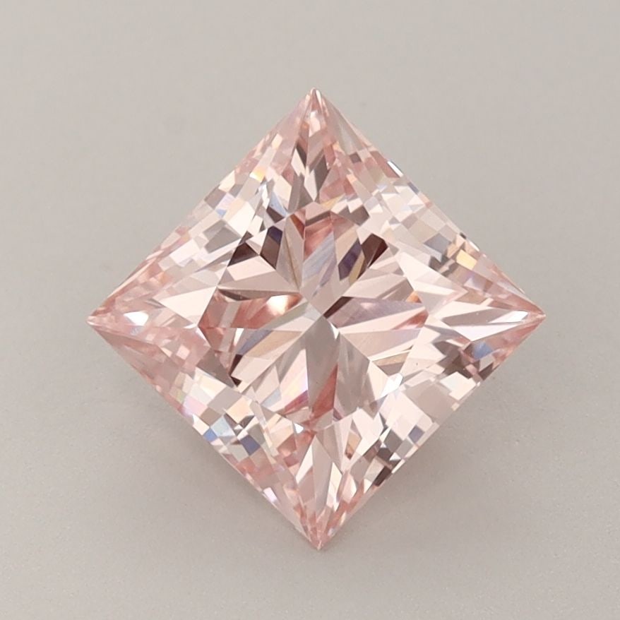 Loose Diamond - PRINCESS 1.75ct Fancy Intense Pink VS1