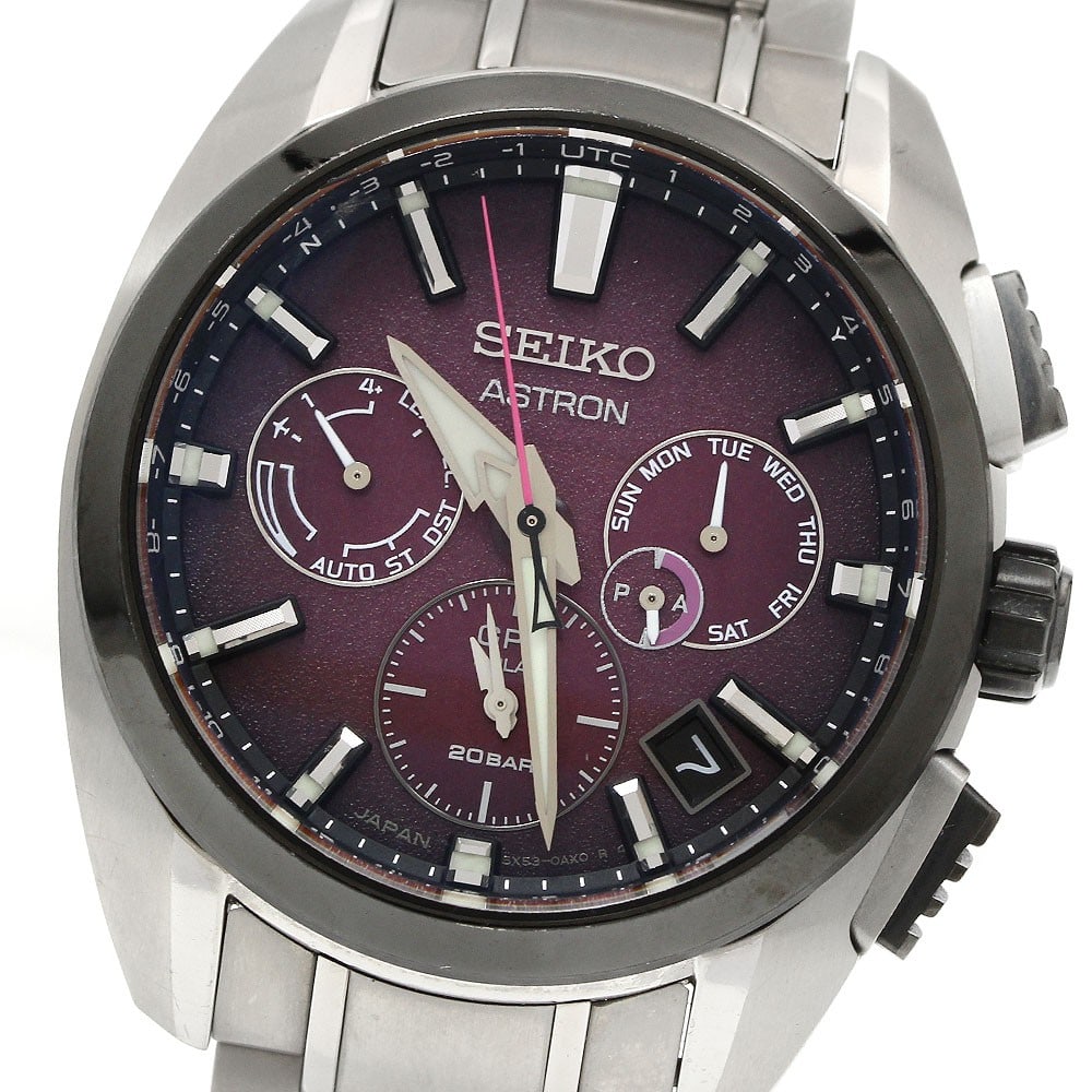 Men's SEIKO Astron Global Line wristwatch SBXC101 5X53-0BP0 (1 of 6)