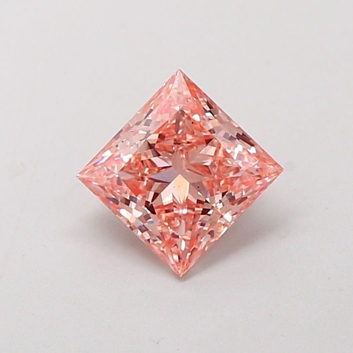 Loose Diamond - PRINCESS 1.07ct Fancy Vivid Pink VS2