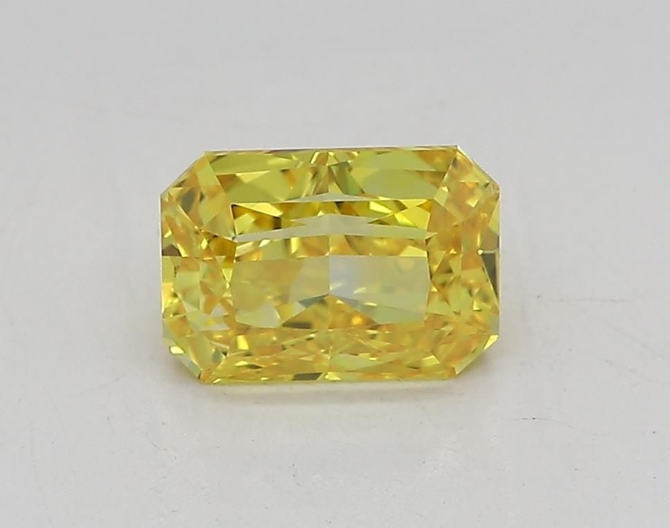 Loose Diamond - RADIANT 1.08ct Fancy Vivid Yellow IF
