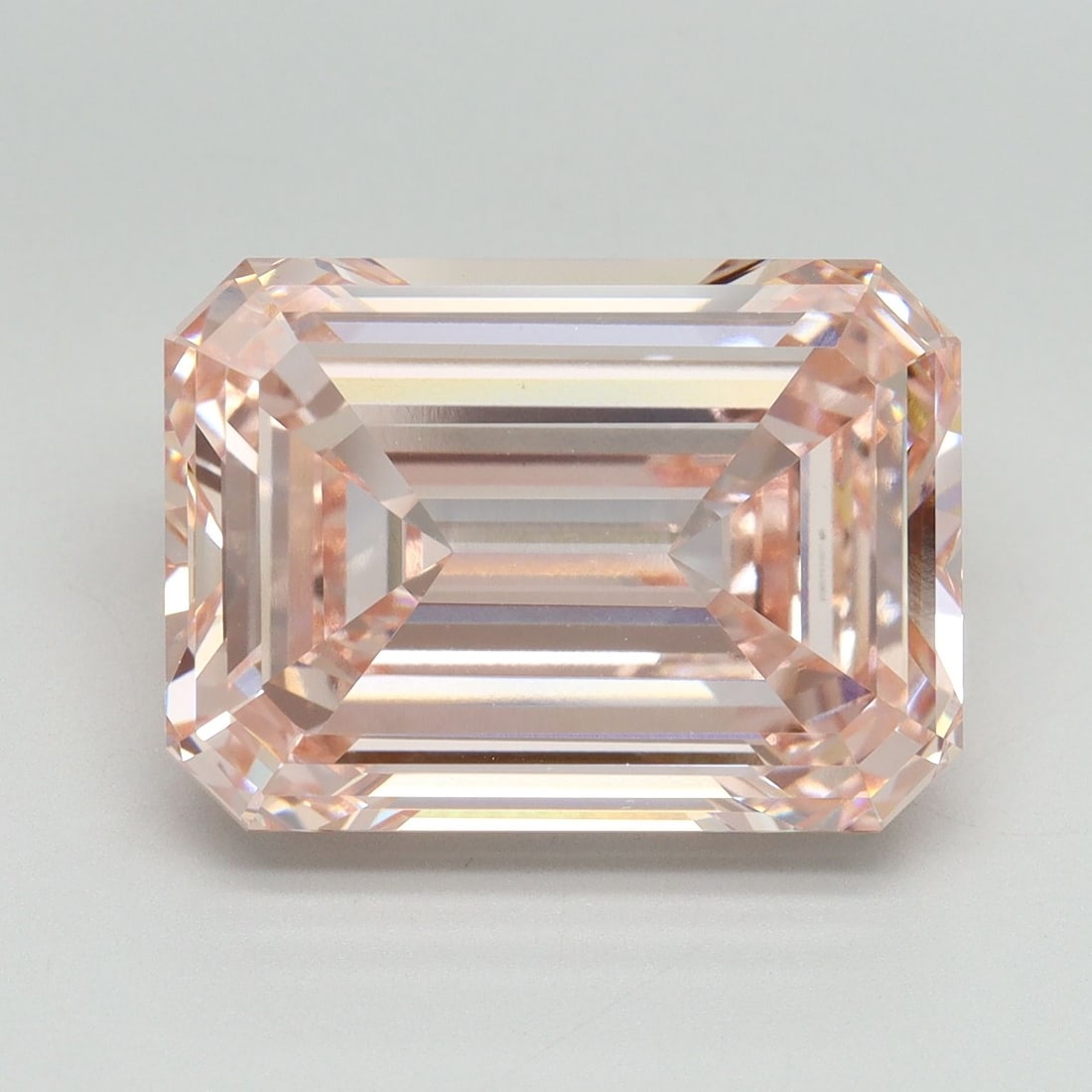 Loose Diamond - EMERALD 10.62ct Fancy Intense Pink VVS2: Loose Diamond - EMERALD 10.62ct Fancy Intense Pink VVS2 Source: This is a real non-mined Diamond that has been grown in a lab Shape: EMERALD Carats: 10.62 Color: Fancy Intense Pink Certification: IGI 