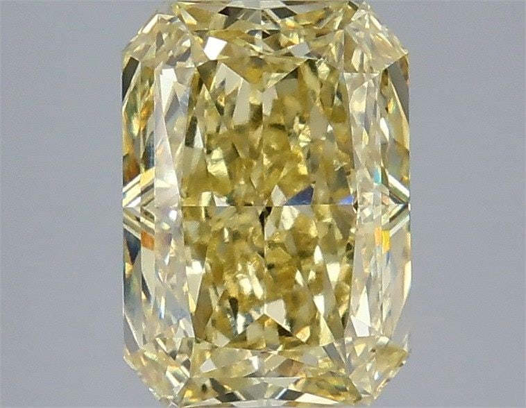 Loose Diamond - RADIANT 3.56ct Fancy Intense Yellow VS1: Loose Diamond - RADIANT 3.56ct Fancy Intense Yellow VS1 Source: This is a real non-mined Diamond that has been grown in a lab Shape: RADIANT Carats: 3.56 Color: Fancy Intense Yellow Certification: IGI