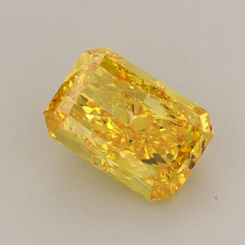 Loose Diamond - RADIANT 2.01ct Fancy Vivid Yellow VS2