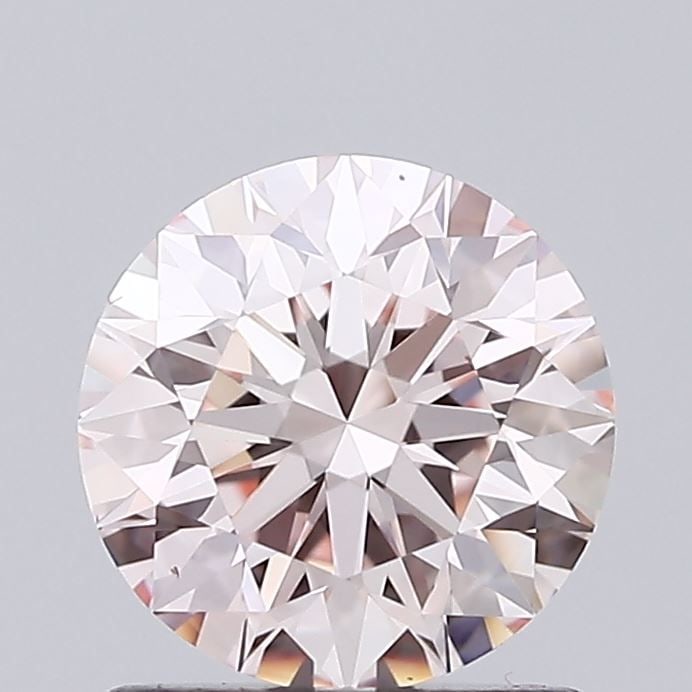 Loose Diamond - ROUND 0.92ct Fancy Light Pink VS1
