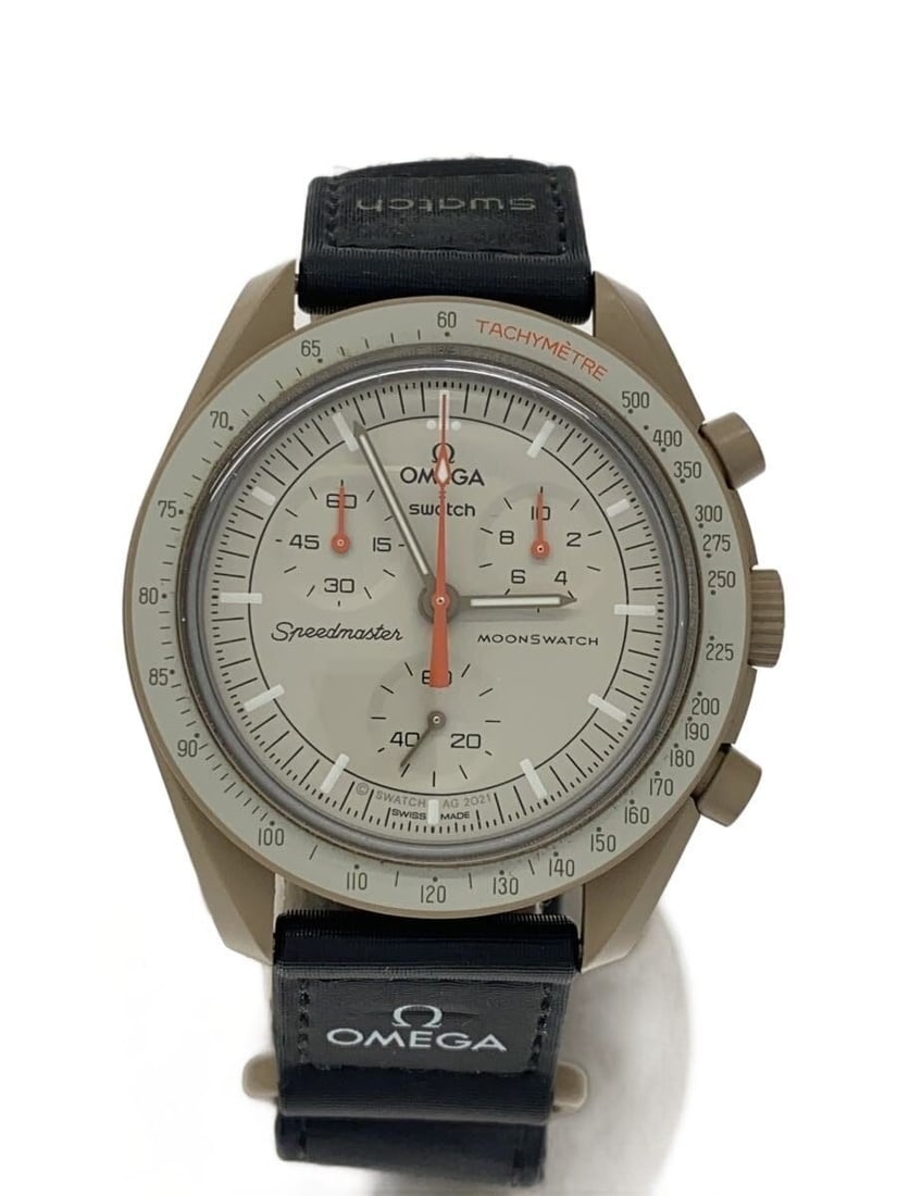 OMEGAxSWATCH Mission to Jupiter Beige Men's Wristwatch (1 of 6)