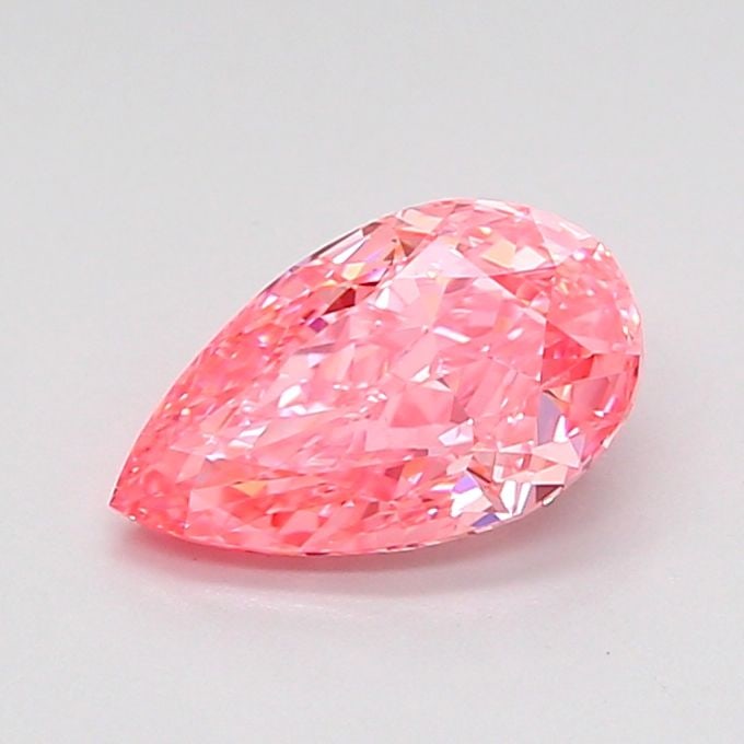 Loose Diamond - PEAR 1.0ct Fancy Vivid Pink VS1