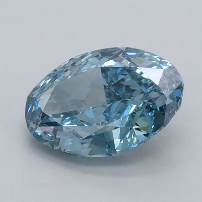 Loose Diamond - OVAL 1.03ct Fancy Vivid Blue VS1
