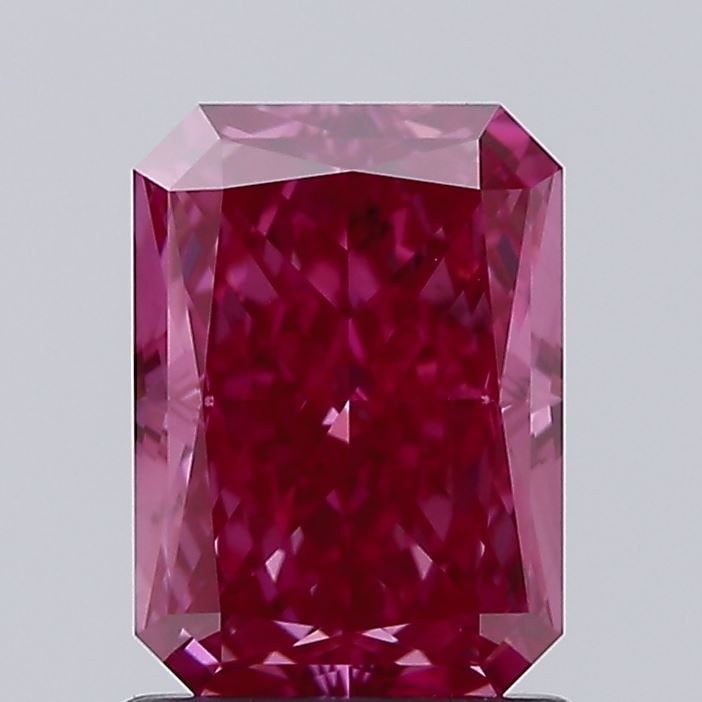 Loose Diamond - RADIANT 1.56ct Fancy Vivid Pink VS2