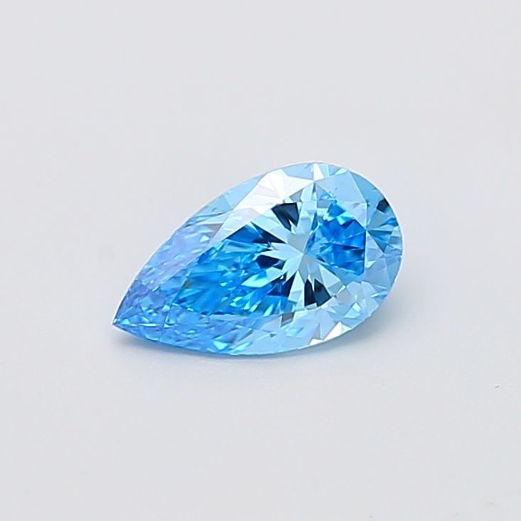 Loose Diamond - PEAR 1.01ct Fancy Vivid Blue VS2