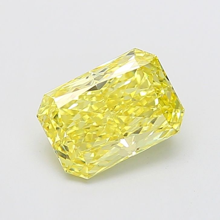 Loose Diamond - RADIANT 2.51ct Fancy Intense Yellow VVS2