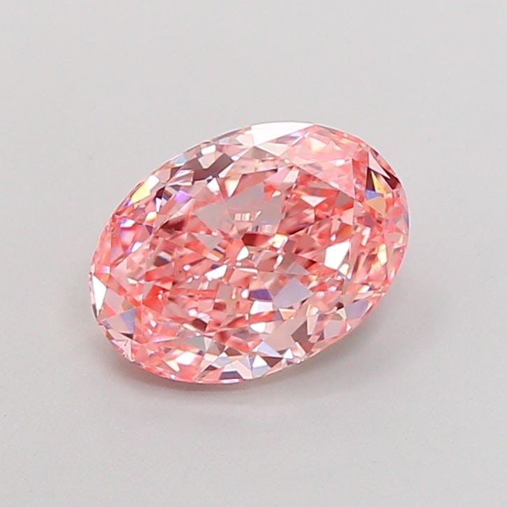 Loose Diamond - OVAL 2.19ct Fancy Vivid Pink VVS1: Loose Diamond - OVAL 2.19ct Fancy Vivid Pink VVS1 Source: This is a real non-mined Diamond that has been grown in a lab Shape: OVAL Carats: 2.19 Color: Fancy Vivid Pink Certification: IGI Video:
