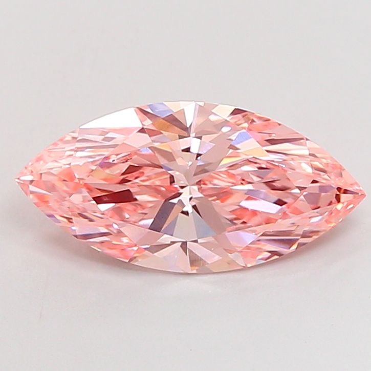 Loose Diamond - MARQUISE 3.04ct Fancy Vivid Pink VS1: Loose Diamond - MARQUISE 3.04ct Fancy Vivid Pink VS1 Source: This is a real non-mined Diamond that has been grown in a lab Shape: MARQUISE Carats: 3.04 Color: Fancy Vivid Pink Certification: IGI Video