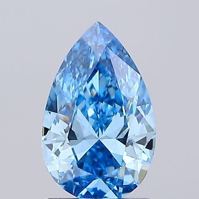 Loose Diamond - PEAR 1.07ct Fancy Vivid Blue VS1