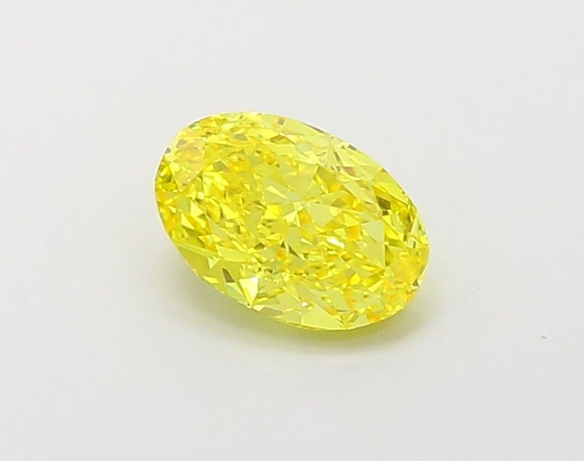Loose Diamond - OVAL 1.03ct Fancy Vivid Yellow VVS2
