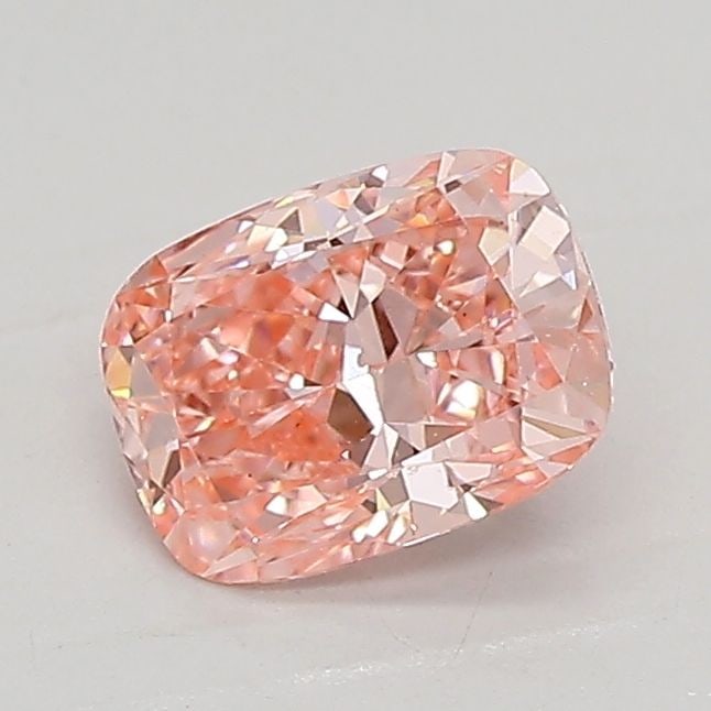 Loose Diamond - CUSHION MODIFIED 0.8ct Fancy Vivid Pink VS2