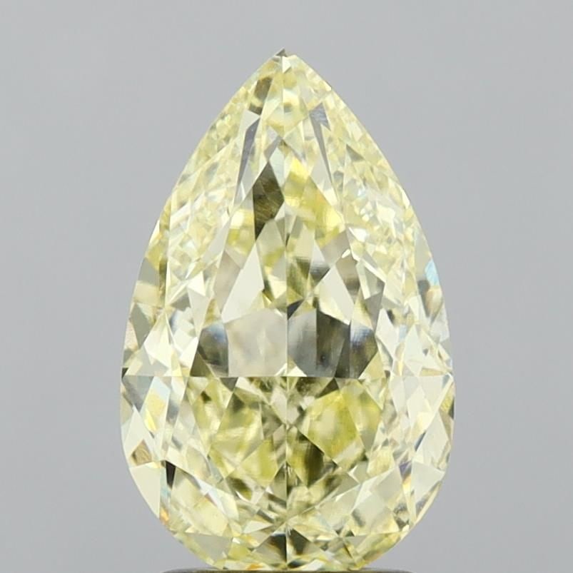 Loose Diamond - PEAR 2.62ct Fancy Yellow VS1