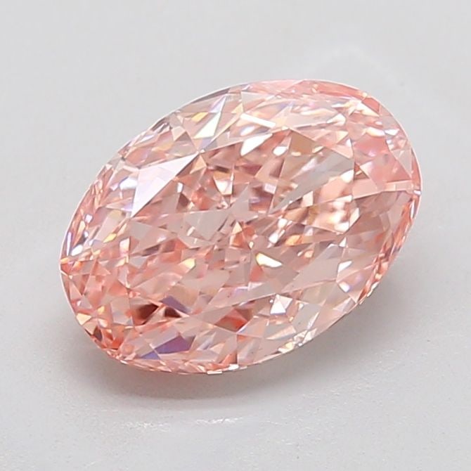 Loose Diamond - OVAL 2.51ct Fancy Vivid Pink VS1: Loose Diamond - OVAL 2.51ct Fancy Vivid Pink VS1 Source: This is a real non-mined Diamond that has been grown in a lab Shape: OVAL Carats: 2.51 Color: Fancy Vivid Pink Certification: IGI Video: