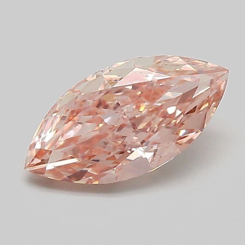 Loose Diamond - MARQUISE 1.23ct Fancy Light Pinkish Brown VS2: Loose Diamond - MARQUISE 1.23ct Fancy Light Pinkish Brown VS2 Source: This is a real non-mined Diamond that has been grown in a lab Shape: MARQUISE Carats: 1.23 Color: Fancy Light Pinkish Brown Certif