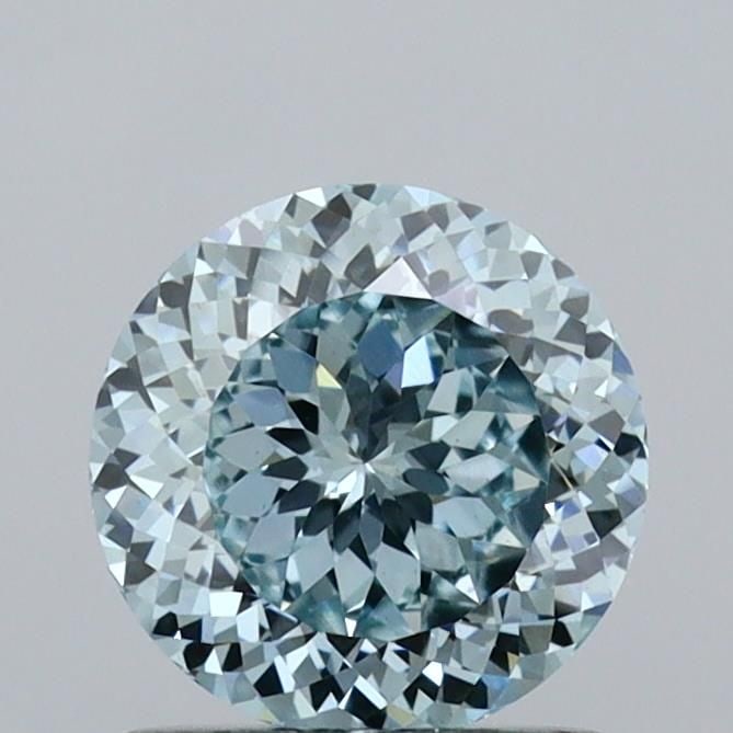 Loose Diamond - ROUND 1.1ct Fancy Intense Blue VS1