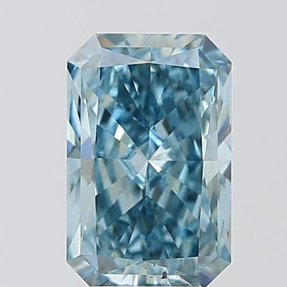 Loose Diamond - RADIANT 2.02ct Fancy Vivid Blue SI1