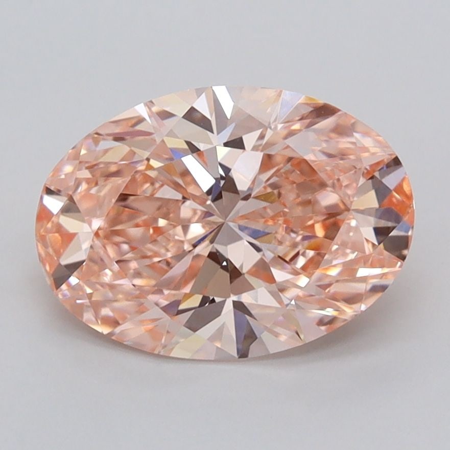 Loose Diamond - OVAL 2.05ct Fancy Vivid Pink VVS2: Loose Diamond - OVAL 2.05ct Fancy Vivid Pink VVS2 Source: This is a real non-mined Diamond that has been grown in a lab Shape: OVAL Carats: 2.05 Color: Fancy Vivid Pink Certification: IGI Video: