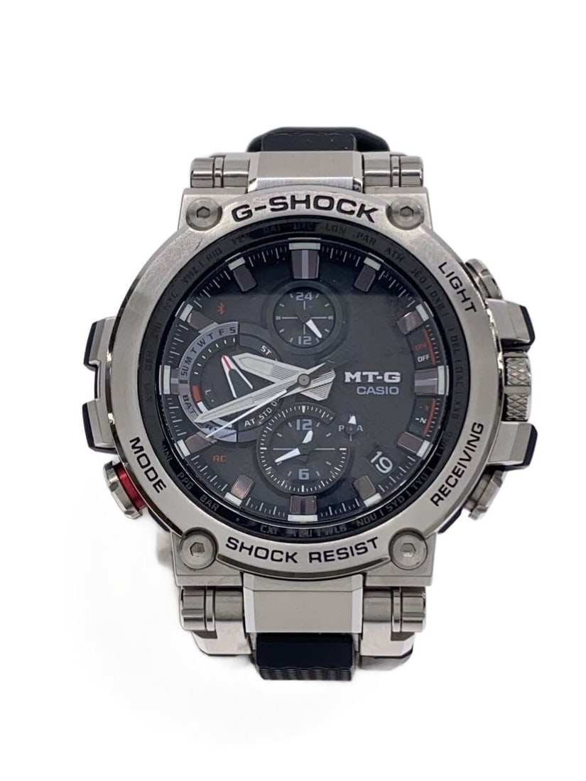CASIO MTG-B1000-1AJF G Shock Silver Wristwatch Box: CASIO MTG-B1000-1AJF G Shock Silver Wristwatch Box This CASIO G-SHOCK MTG-B1000-1AJF men's wristwatch features a robust silver case and is crafted in Japan. The watch is pre-owned in excellent conditi