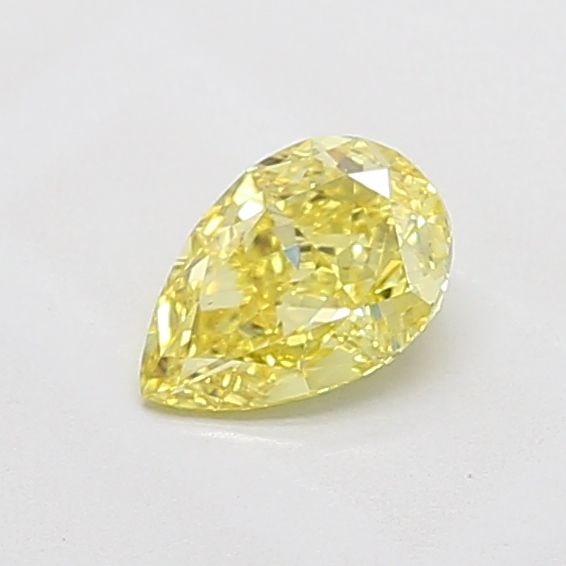 Loose Diamond - PEAR 0.85ct Fancy Vivid Yellow VS2